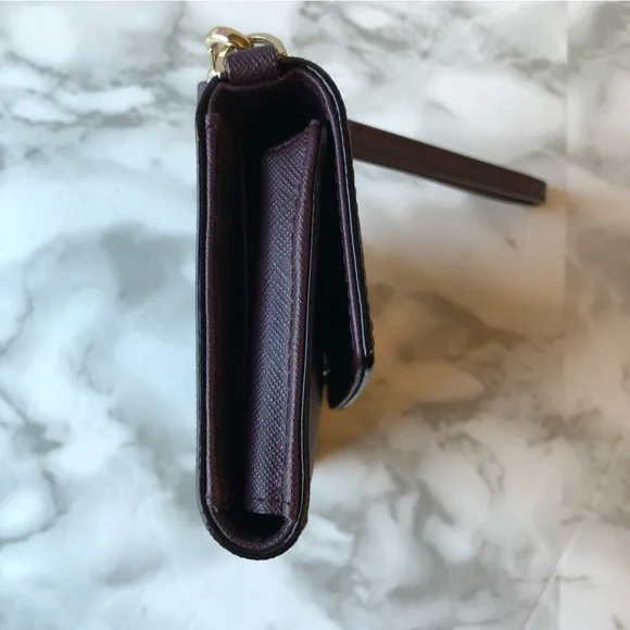 Kate Spade Plum Purple Phone Wristlet Wallet Purse Detachable Wristband Loop - Picture 8 of 15